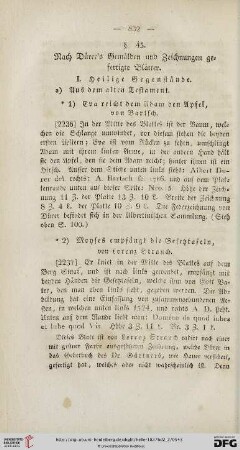 Aus dem alten Testament