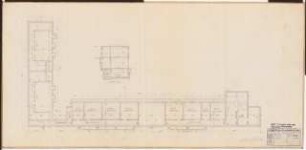 Reichsluftfahrtministerium, Berlin: Teilgrundriss Verbindungsbau 1:100 (KG)