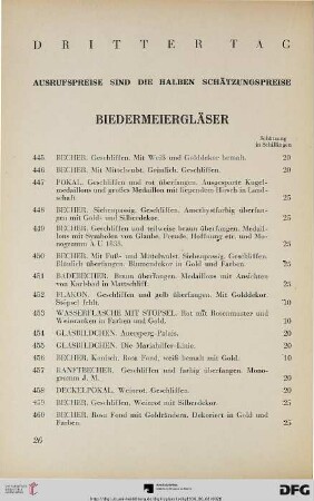 Dritter Tag (Nr. 445-679)