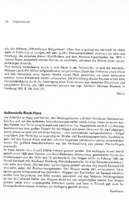 Außenstelle Rieck-Haus