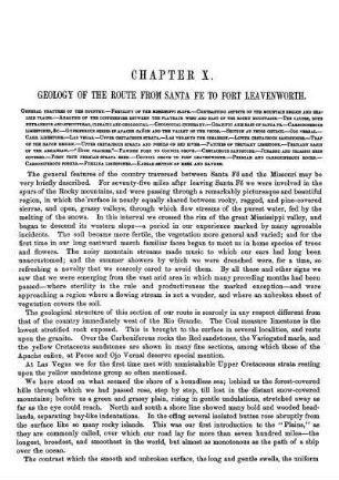 Geology of the route from Santa Fè to Fort Leavenworth.