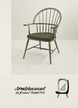 Armlehnsessel Art "Windsor" (Modell 1123)