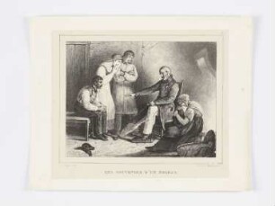 Les souvenirs d’un soldat, Blatt 8 der Folge "Scheffers lithographische Skizzen von 1826"