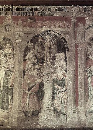 Bild 5: Die Priester vor dem Orakel des Bereth