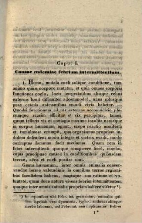 Tentamen de distributione geographica febrium intermittentium