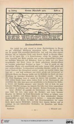 Heft 11 (1. Märheft 1902)