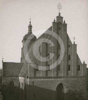 Ostgiebel der Bartholomäuskirche Danzig