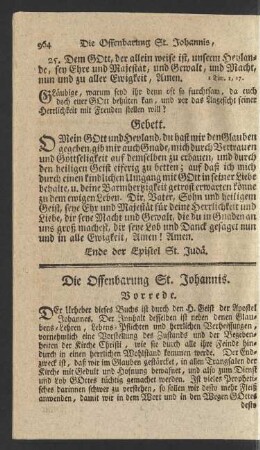 Die Offenbarung St. Johannis