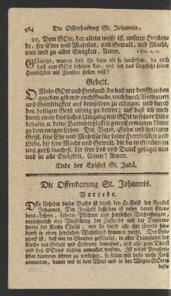 Die Offenbarung St. Johannis