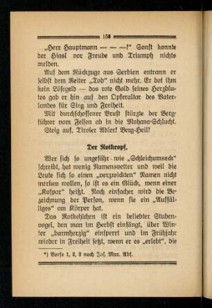 158-163, Der Rotkropf