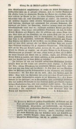 72-75 Kirchliche Literatur