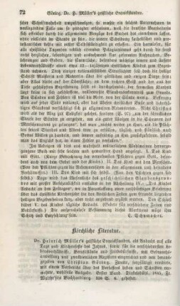 72-75 Kirchliche Literatur