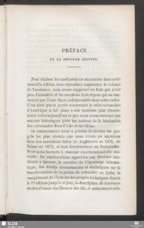 Préface de la seconde édition