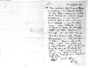 Schellings Briefe an Hubert Beckers, Nr. 4 - BSB Cgm 6303(4