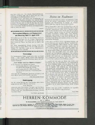 Voranzeige