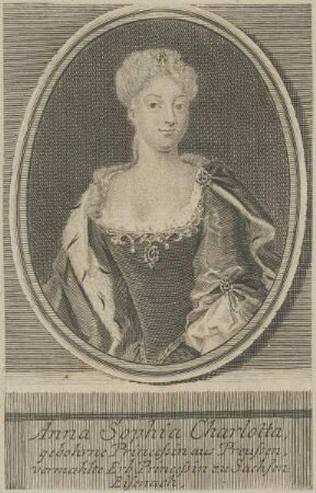 Bildnis der Anna Sophia Charlotta