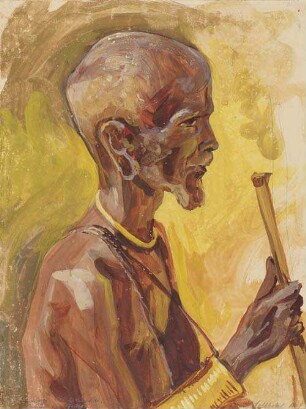 Wambugu - West Usambara : Portrait eines alten Wambugu