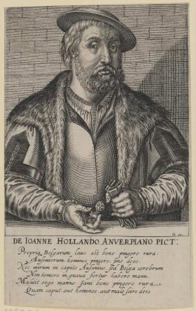 Bildnis des Ioannes Hollandus