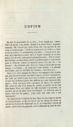 L'opium