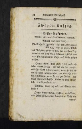 Zweyter Aufzug.