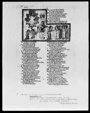 Rudolf von Ems, Weltchronik — Erschaffung der Engel und Hochmut Luzifers?
