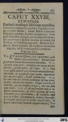 Caput XXVIII.