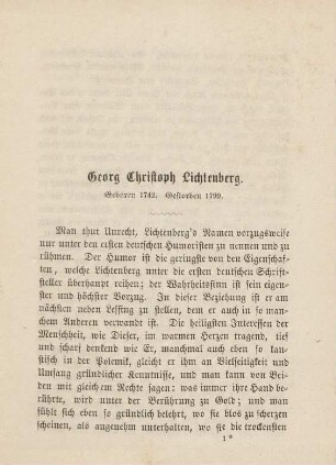 Georg Christoph Lichtenberg