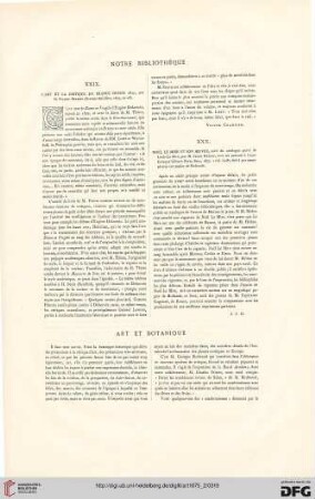 Art et botanique