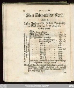 Klein Schmalkalder Forst.