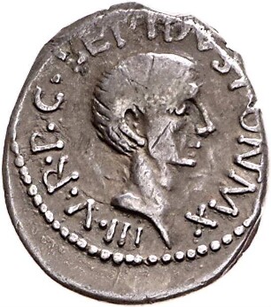 Röm. Republik: M. Lepidus und C. Iulius Caesar (Octavianus)