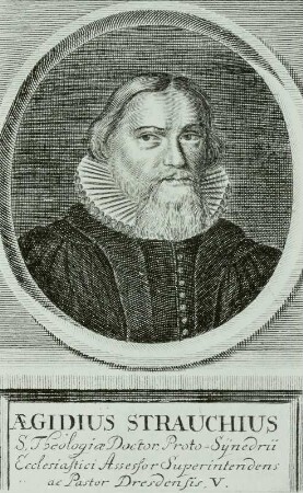 Bildnis des Theologen Aegidius Strauch
