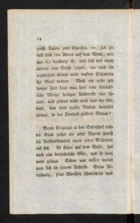14-25, Beym Eingange inden Schloßhof rechter ...