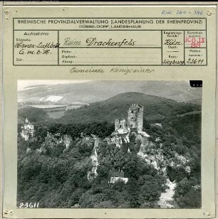Königswinter, Drachenfels, Burgruine