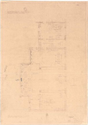 Fischer, Theodor; Bad Tölz (Bayern); Gewerbehalle - Verkehrsbüro (Grundriss)