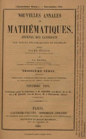 Novembre 1885.