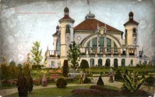 Leipzig: Palmengarten - Gesellschaftshaus. 6. Deutscher Kohlenhändler-Tag Leipzig, 13.-15. Juni 1910