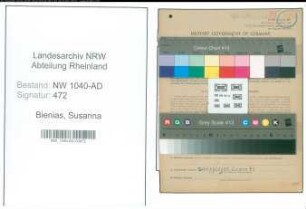 Entnazifizierung Susanna Bienias , geb. 05.06.1895 ()