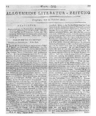 Voß, C. D.: Grundriß der neuern europäischen Staaten-Geschichte zum Gebrauch bey Vorlesungen. Halle: Hemmerde & Schwetschke 1801