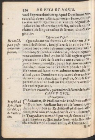 Si cantare voluerint, qua ratione id facere debeant. Caput XVII.