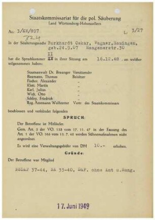 Burkhardt, Oskar