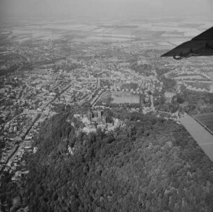 Schloss Wernigerode : Blickrichtung Nordosten zur Stadt