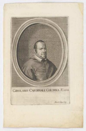 Bildnis des Girolamo Colonna