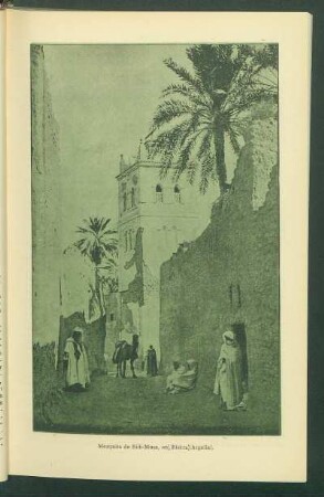 Mezquita de Sidi-Musa, en [ Biskra (Argelia). [Fotogrtafía]