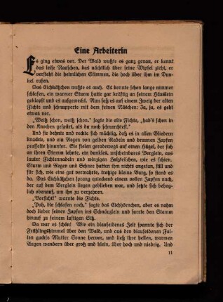 Eine Arbeiterin