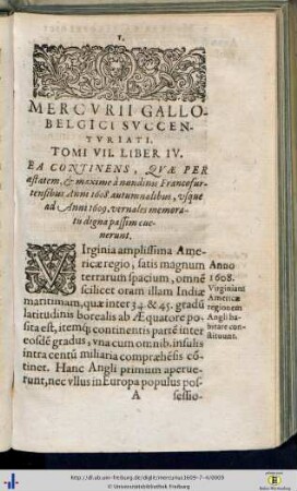 Tomus VII. Liber IV.