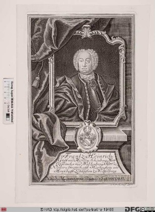 Bildnis Franz Heinrich Graf von Schönburg