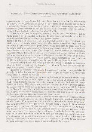 Sección 3.a - Conservación del puerto interior