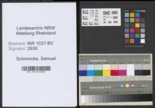 Entnazifizierung Samuel Schmincke , geb. 17.02.1905 (Forstmeister)