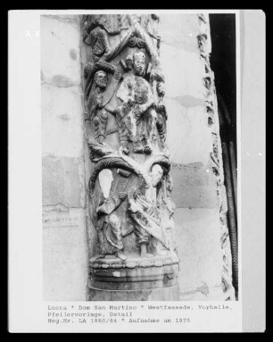 Säulenpilaster mit der Wurzel Jesse