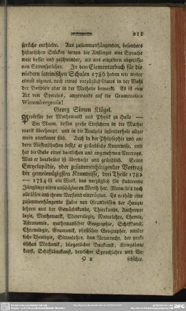 Georg Simon Klügel